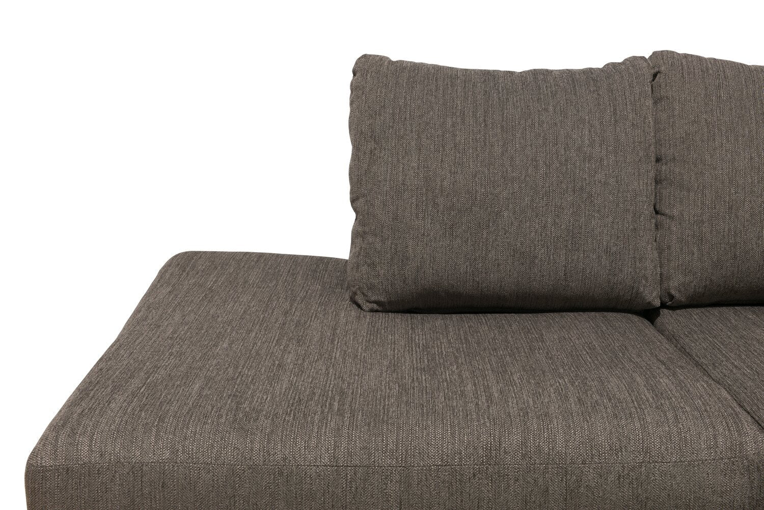 Abby 3-Piece Chenille Left-Facing Sectional - Charcoal - Image 4