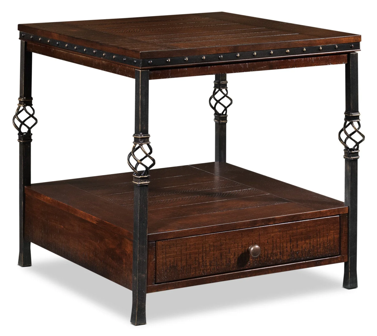 Adele End Table - Walnut