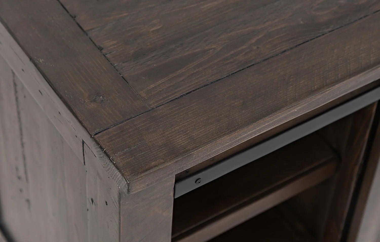 Ahna 60" Barn Door TV Stand - Brown - Image 5