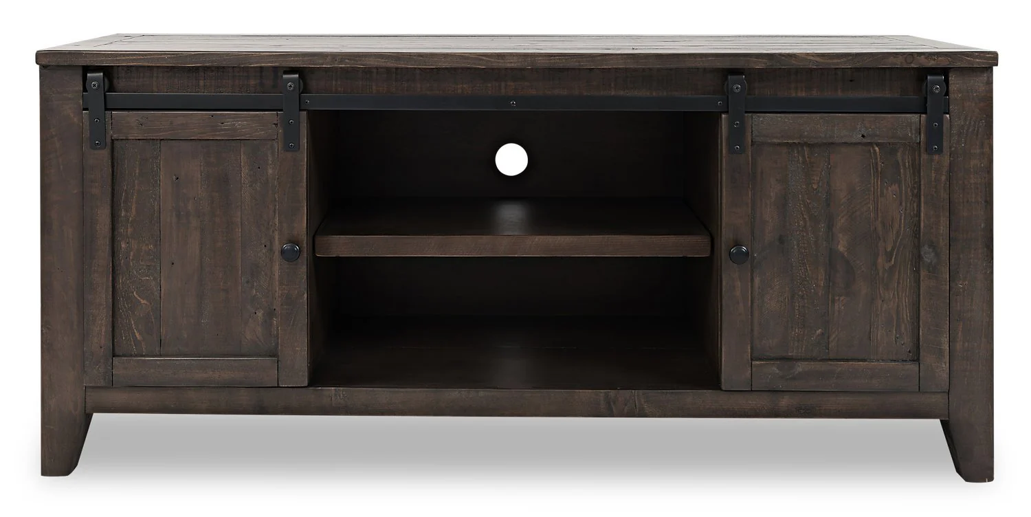 Ahna 60" Barn Door TV Stand - Brown - Image 6