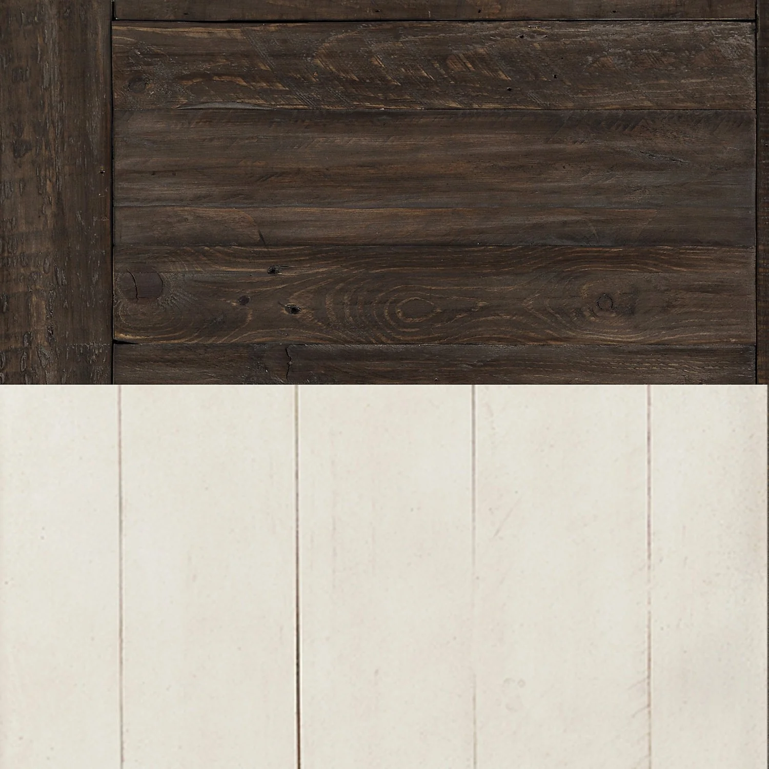 Ahna Barn Door Coffee Table - White - Image 6