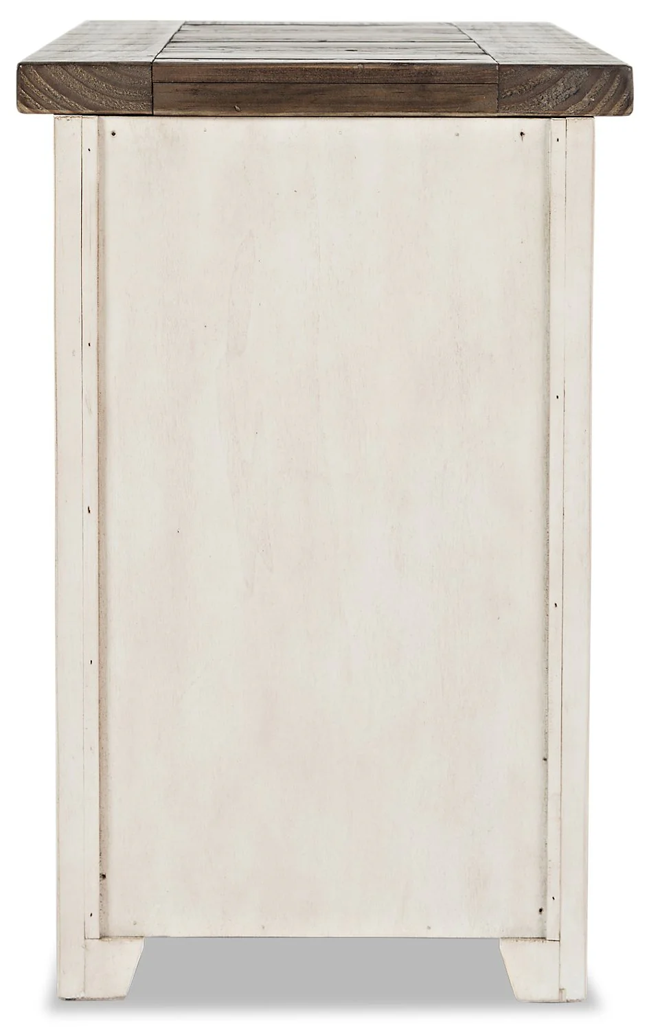 Ahna Chairside Table - White - Image 7