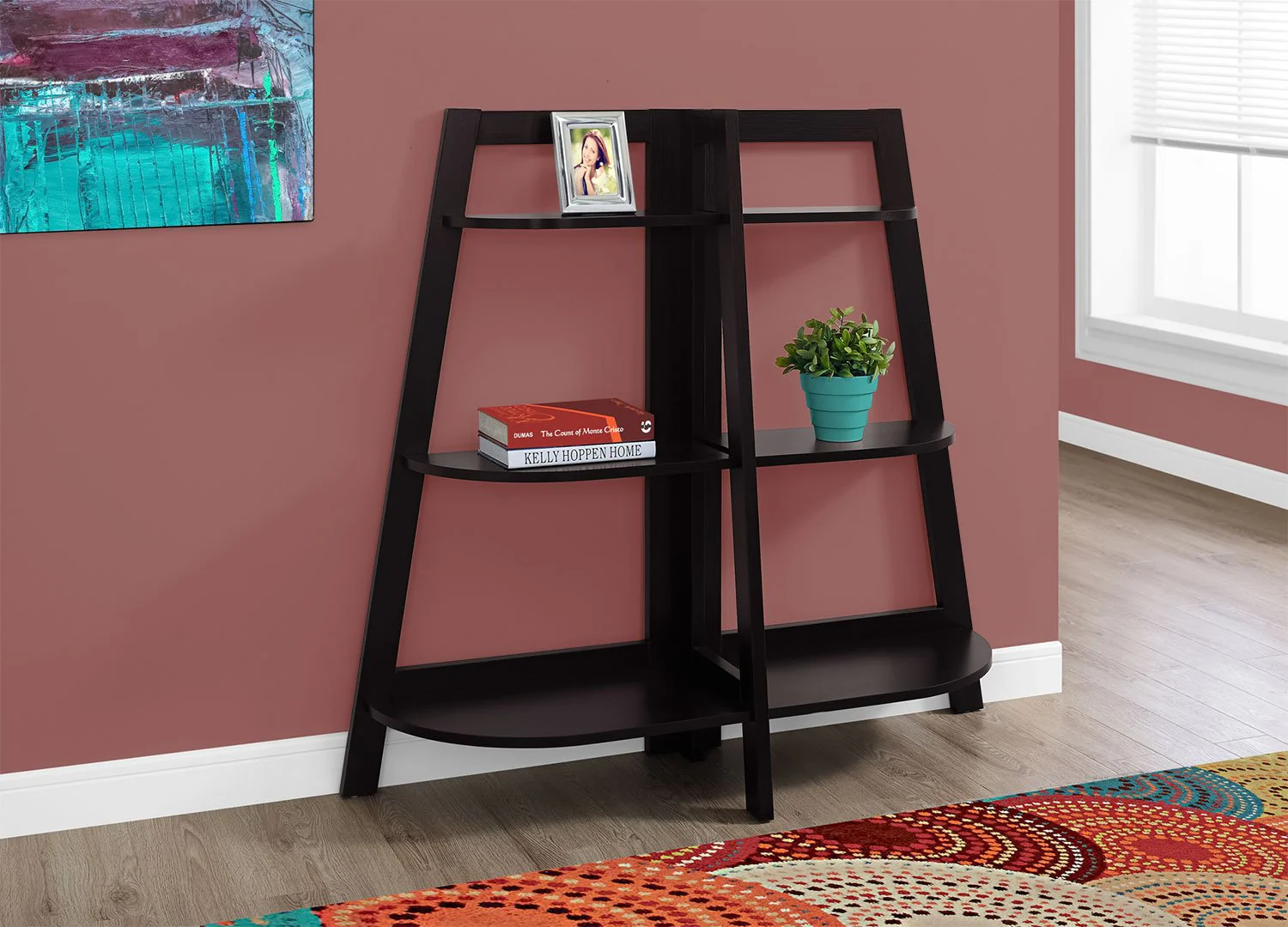 Alameda Bookcase - Cappuccino - Image 2