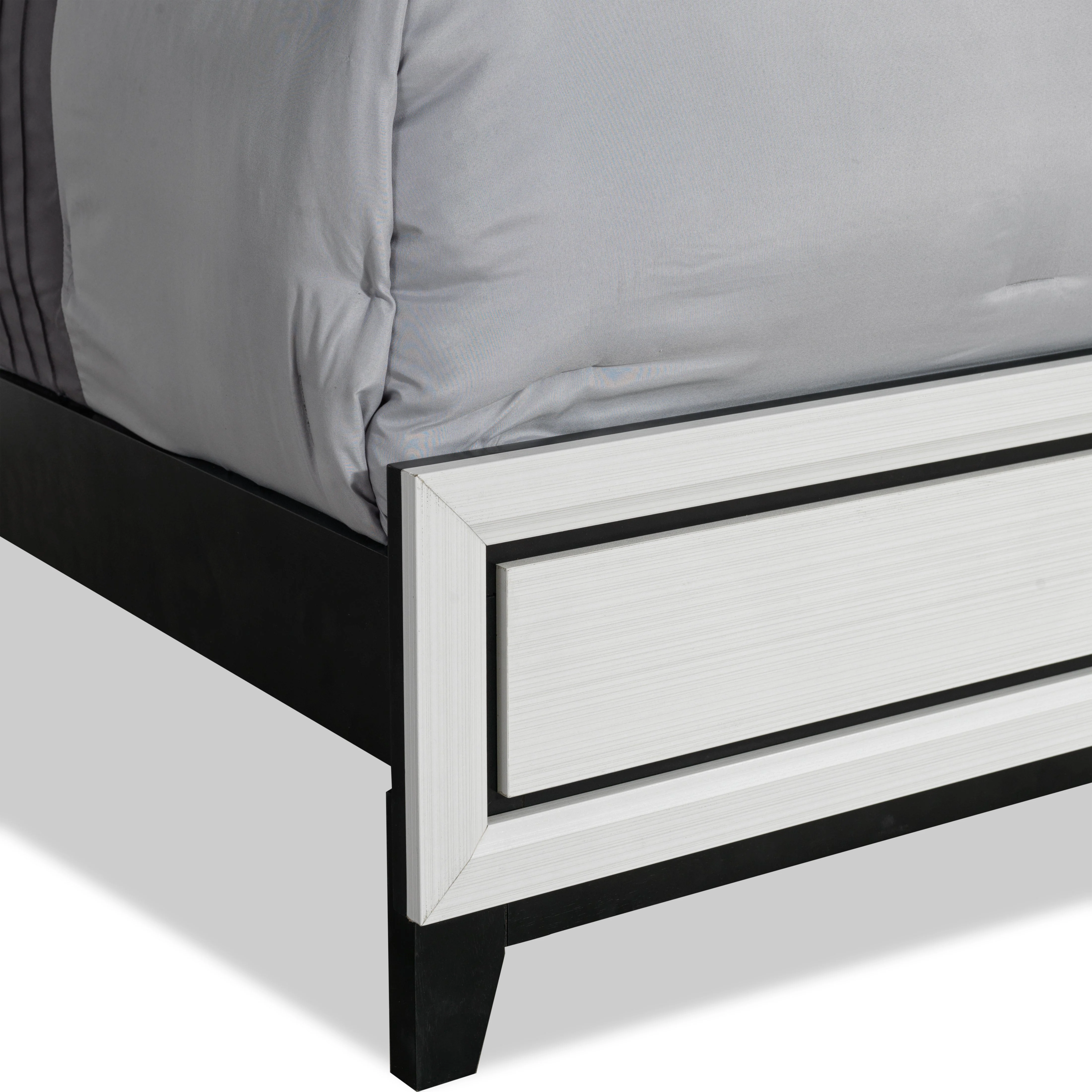 Alive Full Bed - White/Black - Image 3