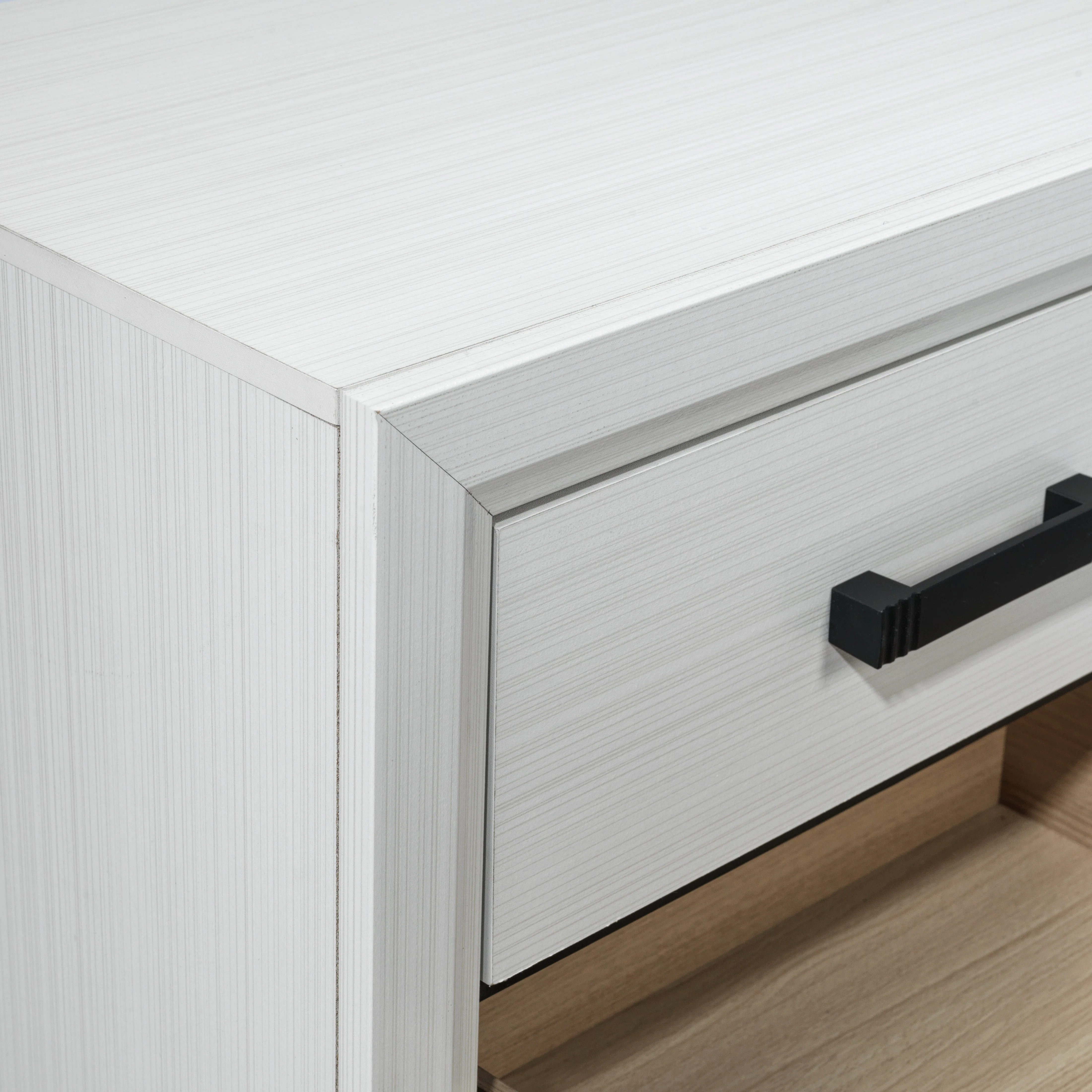 Alive 6-Piece Full Bedroom Set - White/Black - Image 12