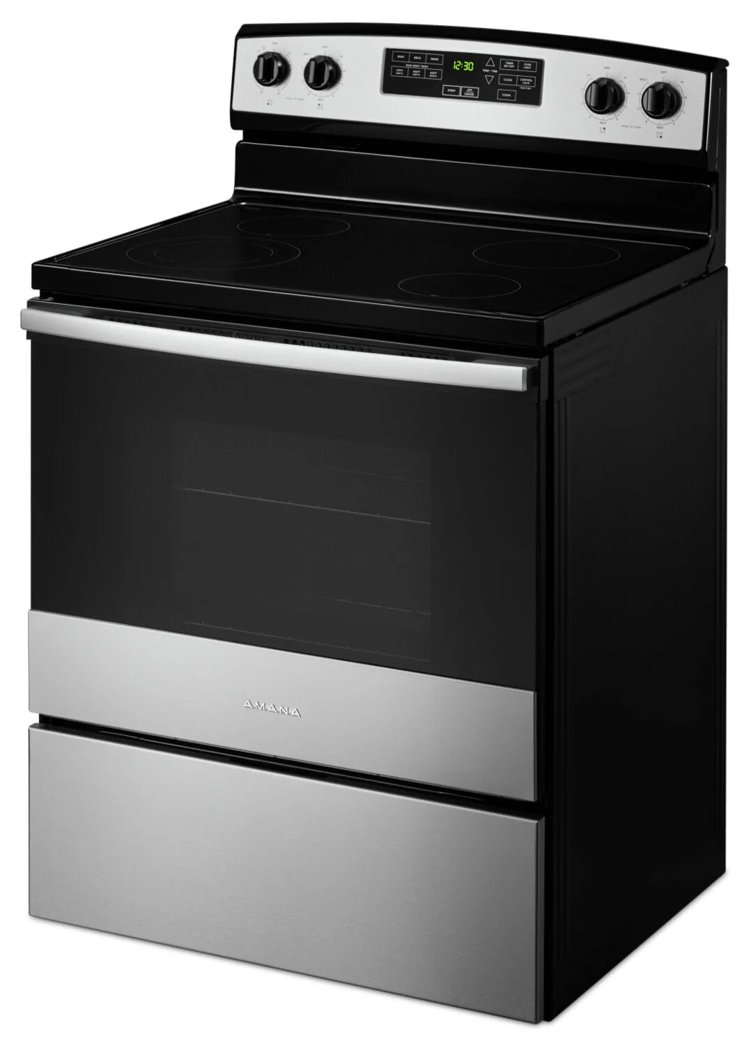 Amana 4.8 Cu. Ft. Electric Range with Self-Clean - YAER6603SMS - Image 2