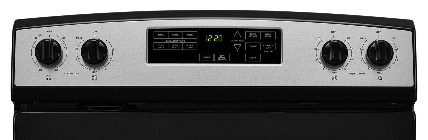 Amana 4.8 Cu. Ft. Electric Range with Self-Clean - YAER6603SMS - Image 4