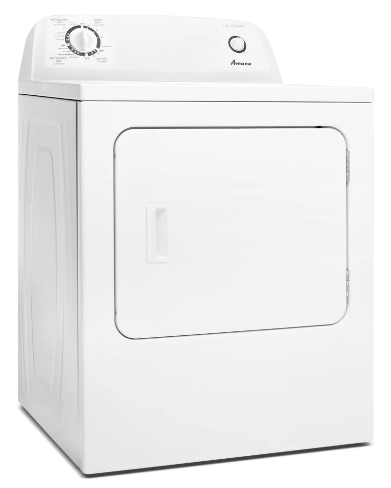Amana 6.5 Cu. Ft. Electric Dryer with Automatic Dryness Control - YNED4655EW - Image 3