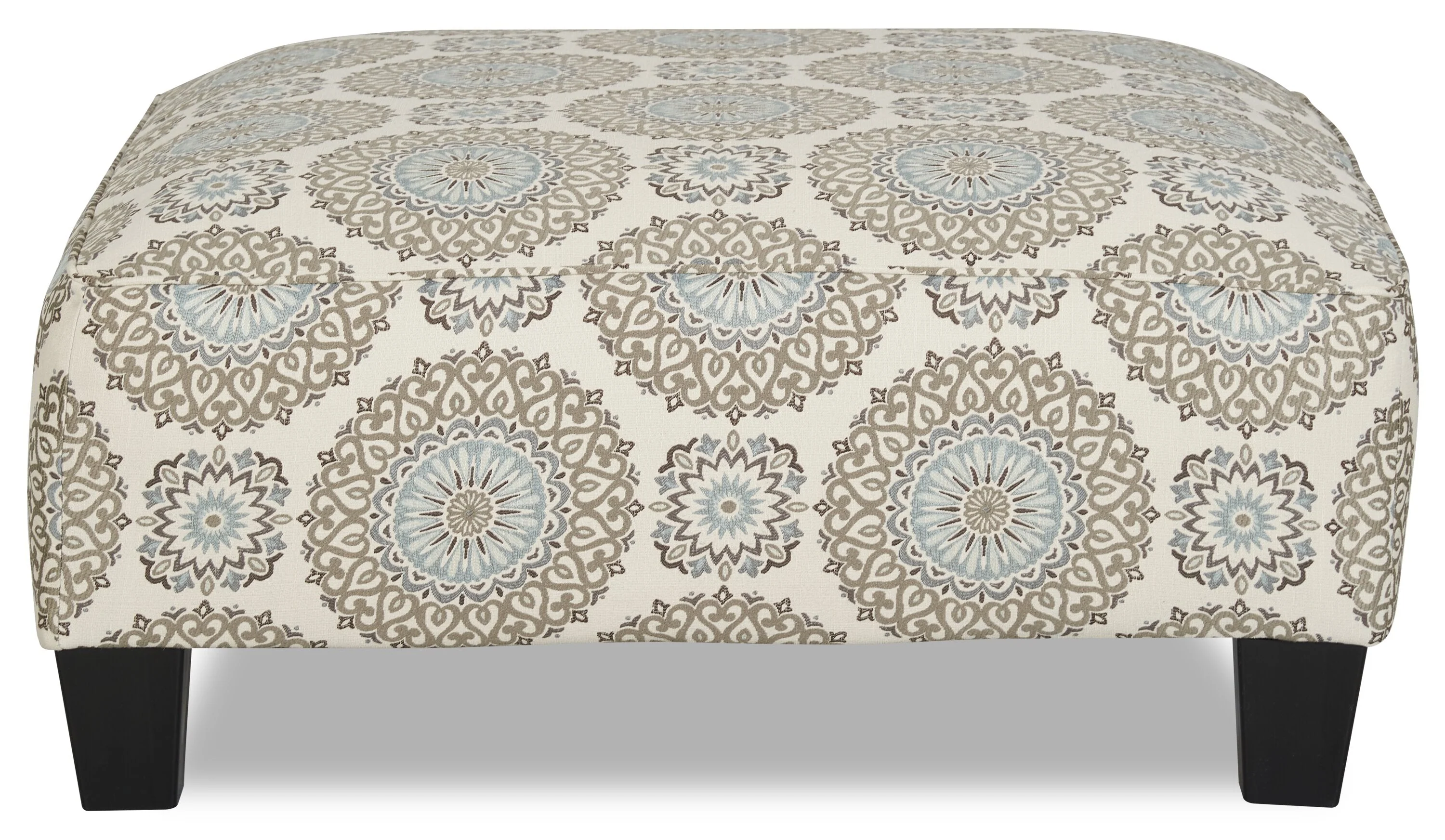 Amara Fabric Ottoman - Twilight - Image 2