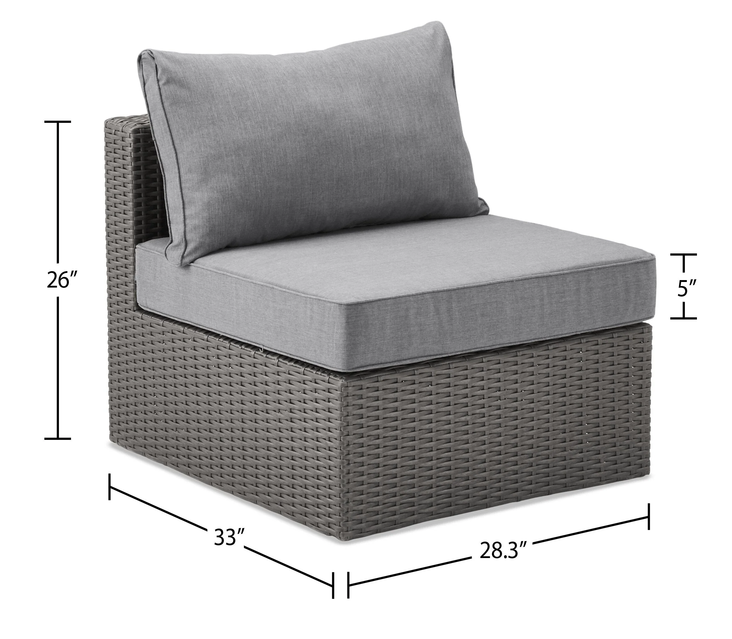 Anegada Armless Patio Chair - Image 7