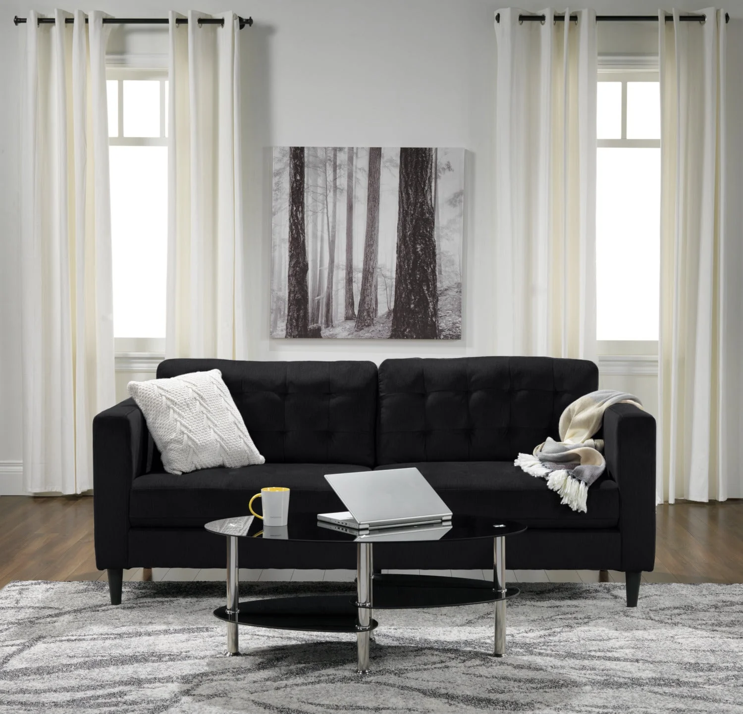 Arabella Coffee Table - Black - Image 3