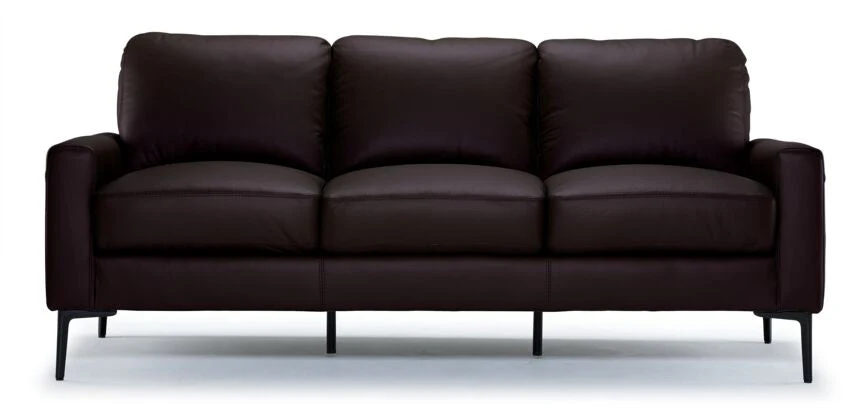 Arcadia Leather Sofa - Mocha - Image 2