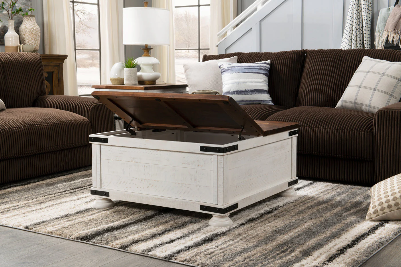 Archie Coffee Table with Storage - Image 11
