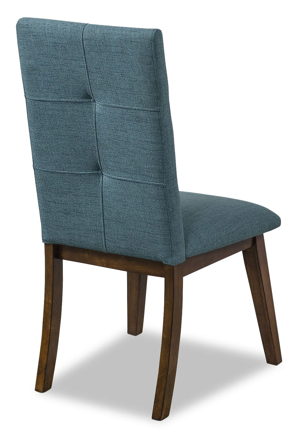 Argyle Fabric Dining Chair - Aqua - Image 4