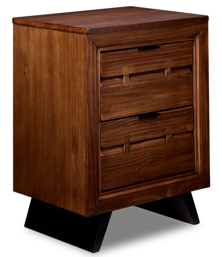 Astrid 6-Piece Full Bedroom Set - Rustic Brown - Image 5