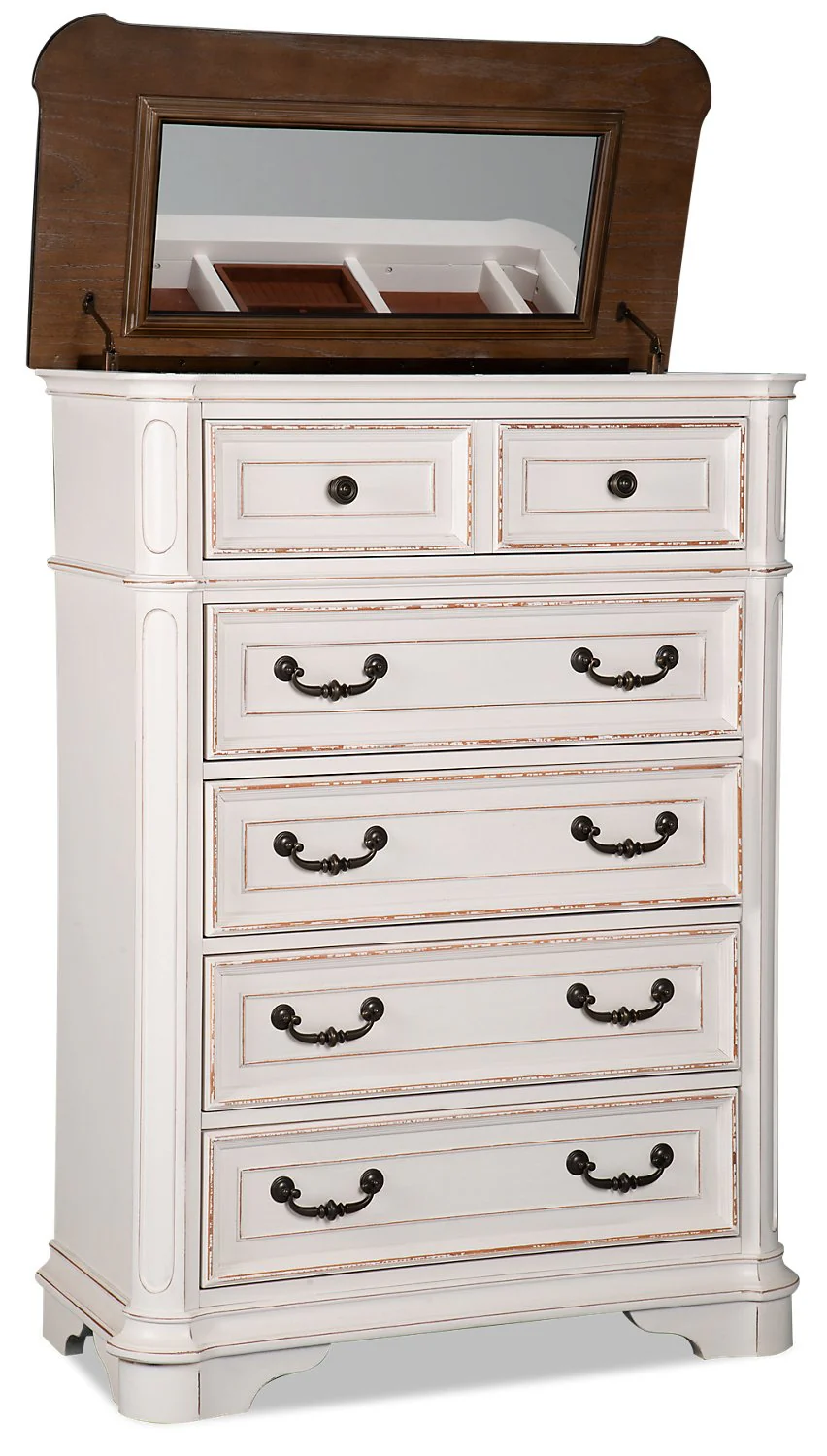 Aurelia Chest with Lift-Top - Antique White - Image 3
