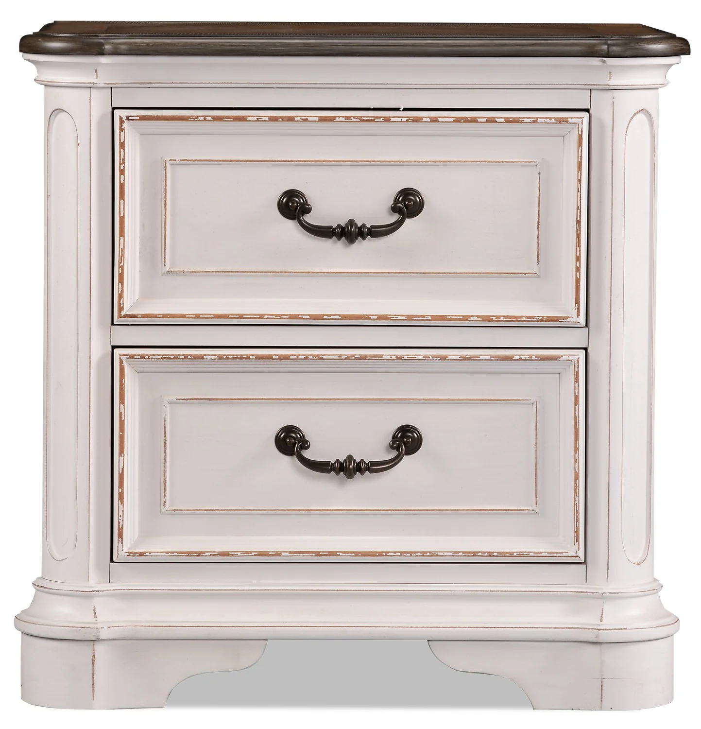 Aurelia Night Table - Antique White - Image 2