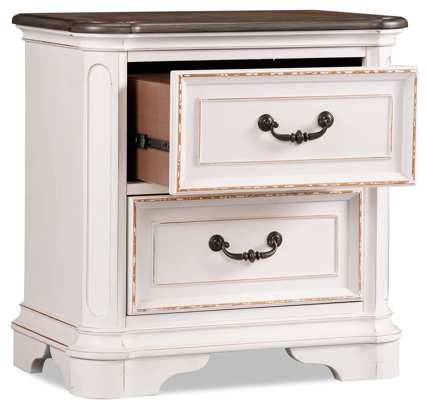 Aurelia Night Table - Antique White - Image 3