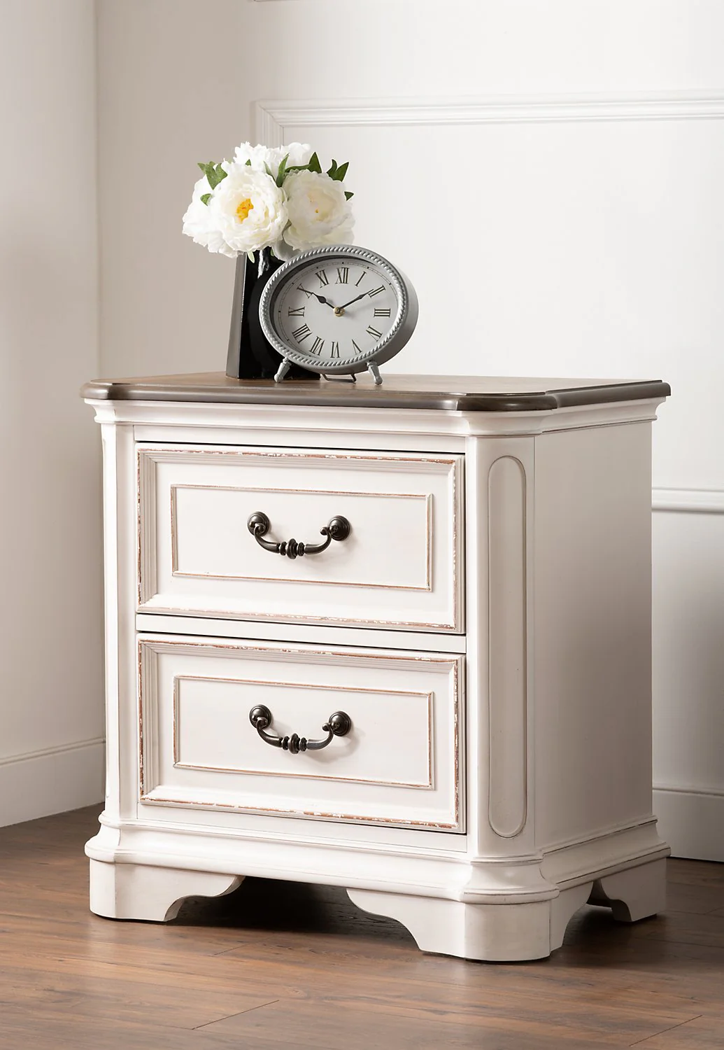 Aurelia Night Table - Antique White - Image 6