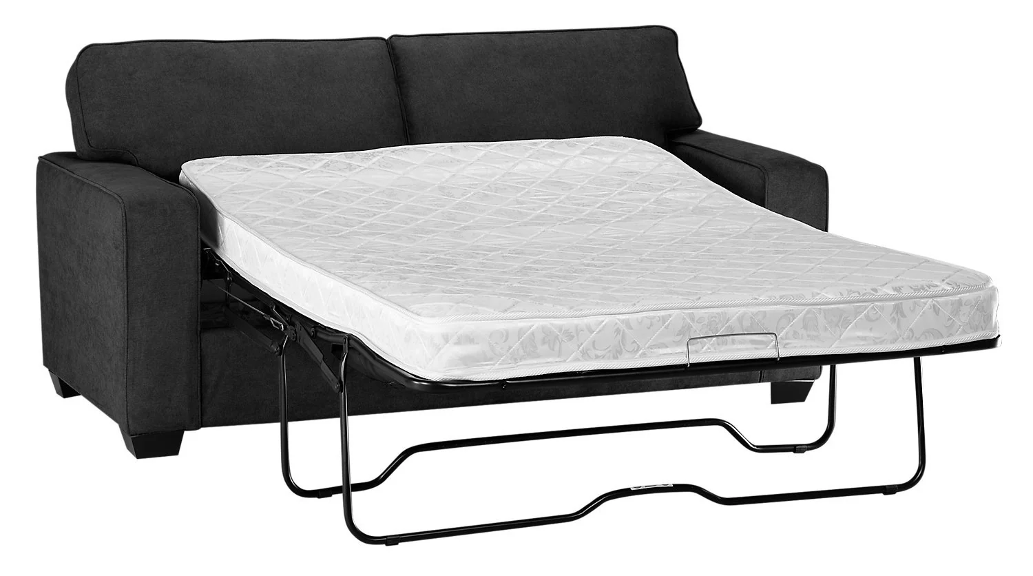Bayham Chenille Full-Size Sofa Bed - Grey - Image 2