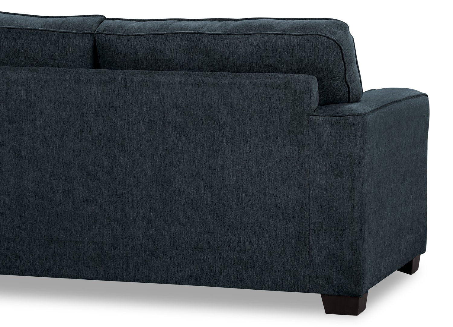 Bayham Chenille Full-Size Sofa Bed - Navy - Image 4