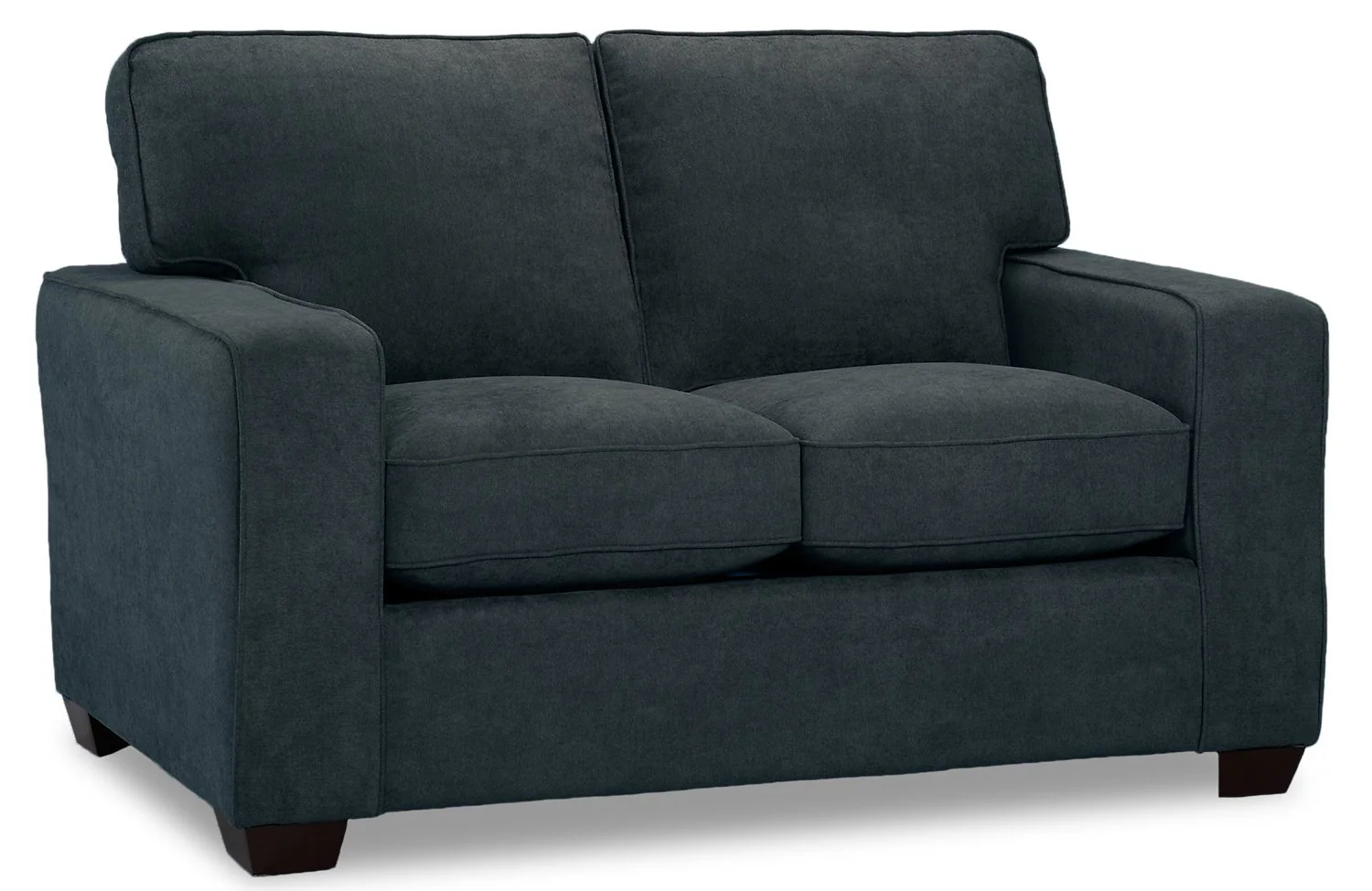 Bayham Chenille Loveseat - Navy - Image 2