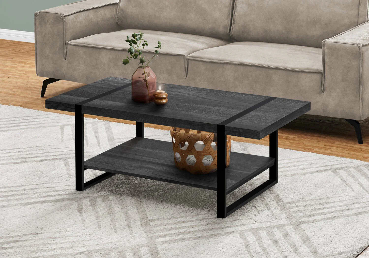 Becher Coffee Table - Black - Image 3