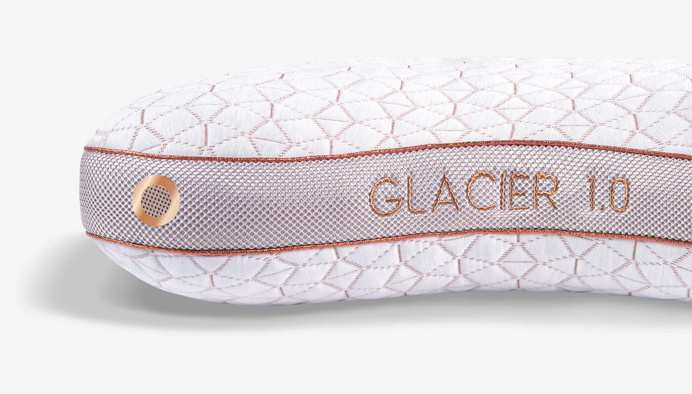 BEDGEAR Glacier Cuddle Curve 1.0 Pillow - Stomach Sleeper - Image 4