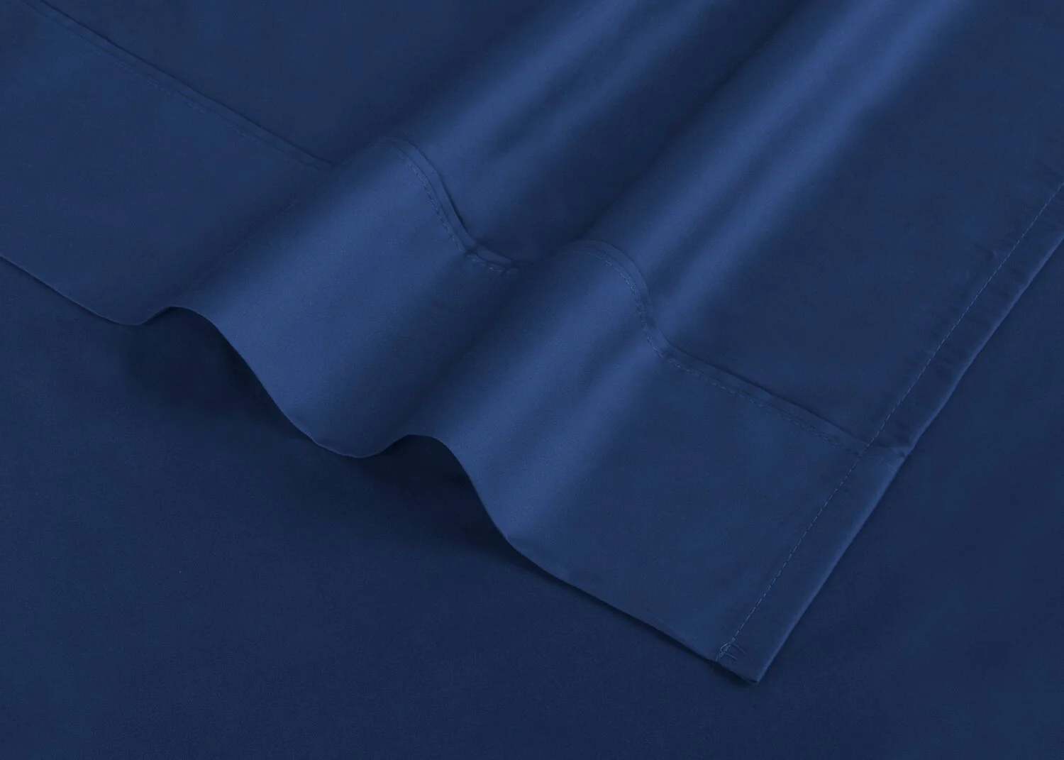 BEDGEAR Hyper-Cotton™ King Split Sheet Set - Navy - Image 4