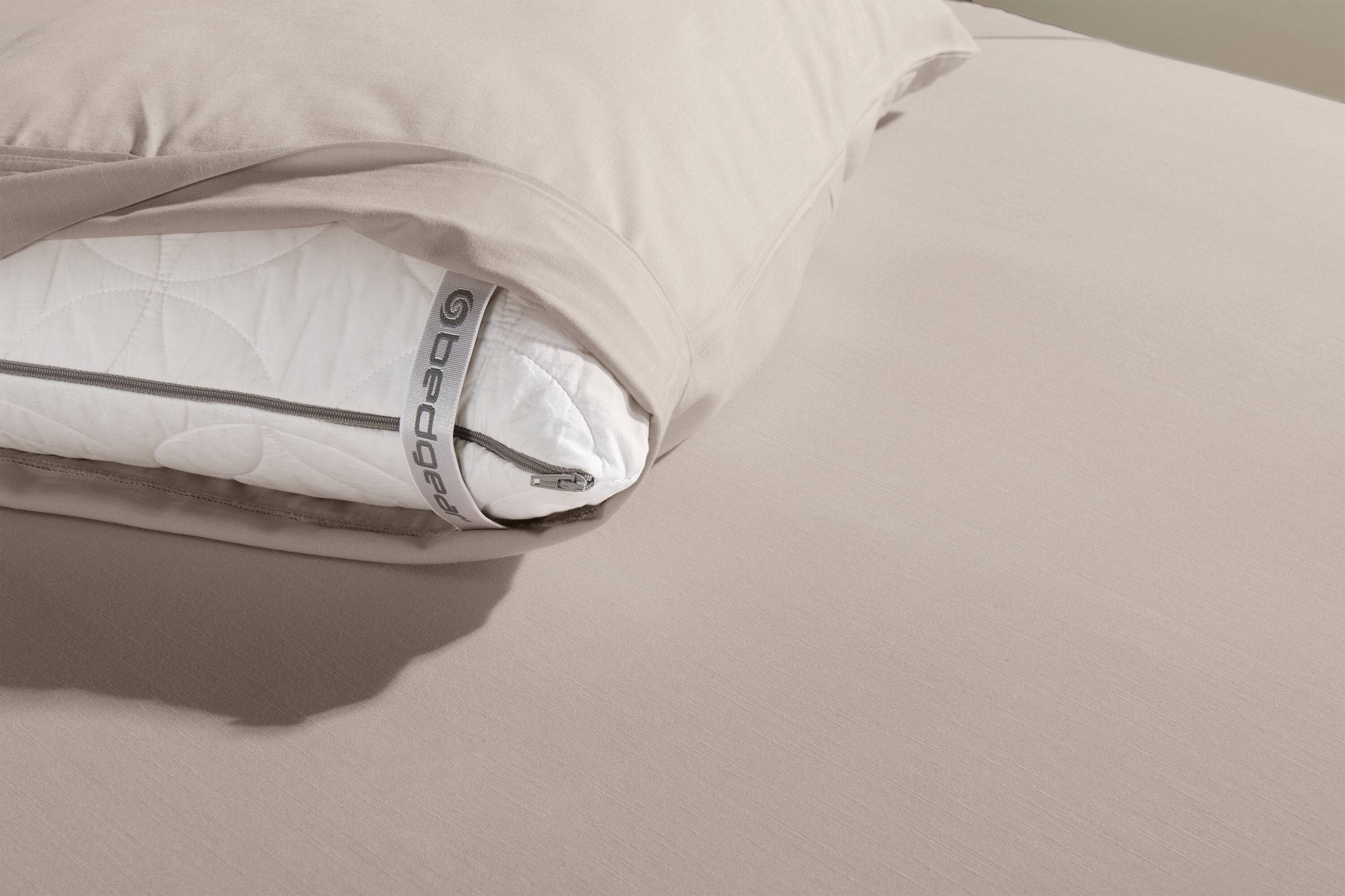 BEDGEAR Hyper-Linen™ Performance 4-Piece King Sheet Set - Beige - Image 8