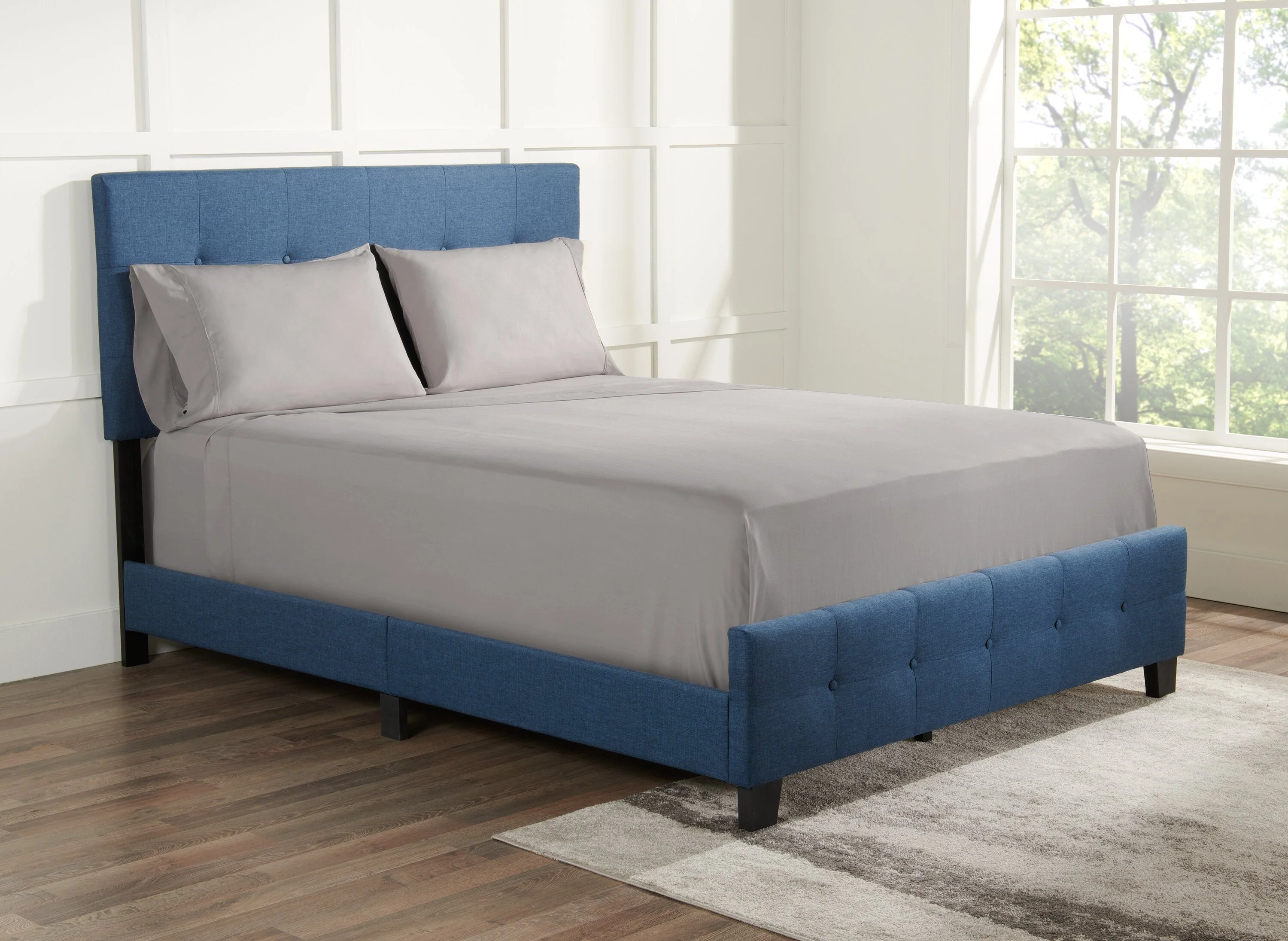 BEDGEAR Hyper-Linen™ Performance 4-Piece King Sheet Set - Light Grey - Image 7