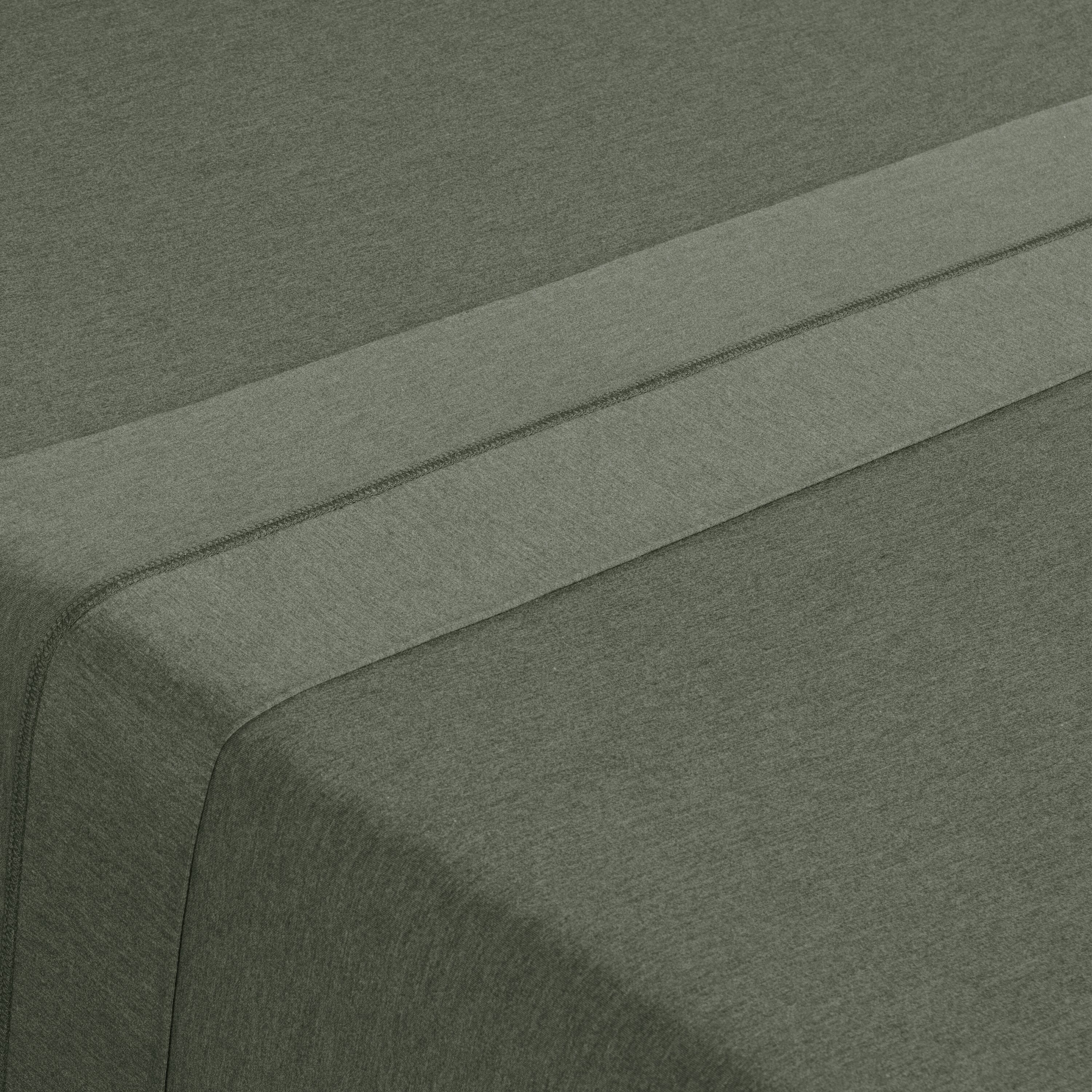 BEDGEAR Hyper-Wool™ Performance 5-Piece King Split Sheet Set - Forest Green - Image 12