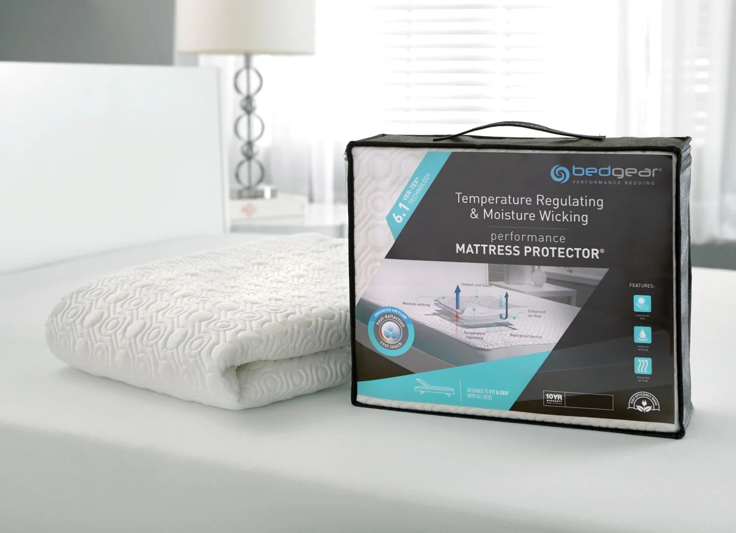 Bedgear™ Ver-Tex® 6.1 Performance King Mattress Protector - Image 2