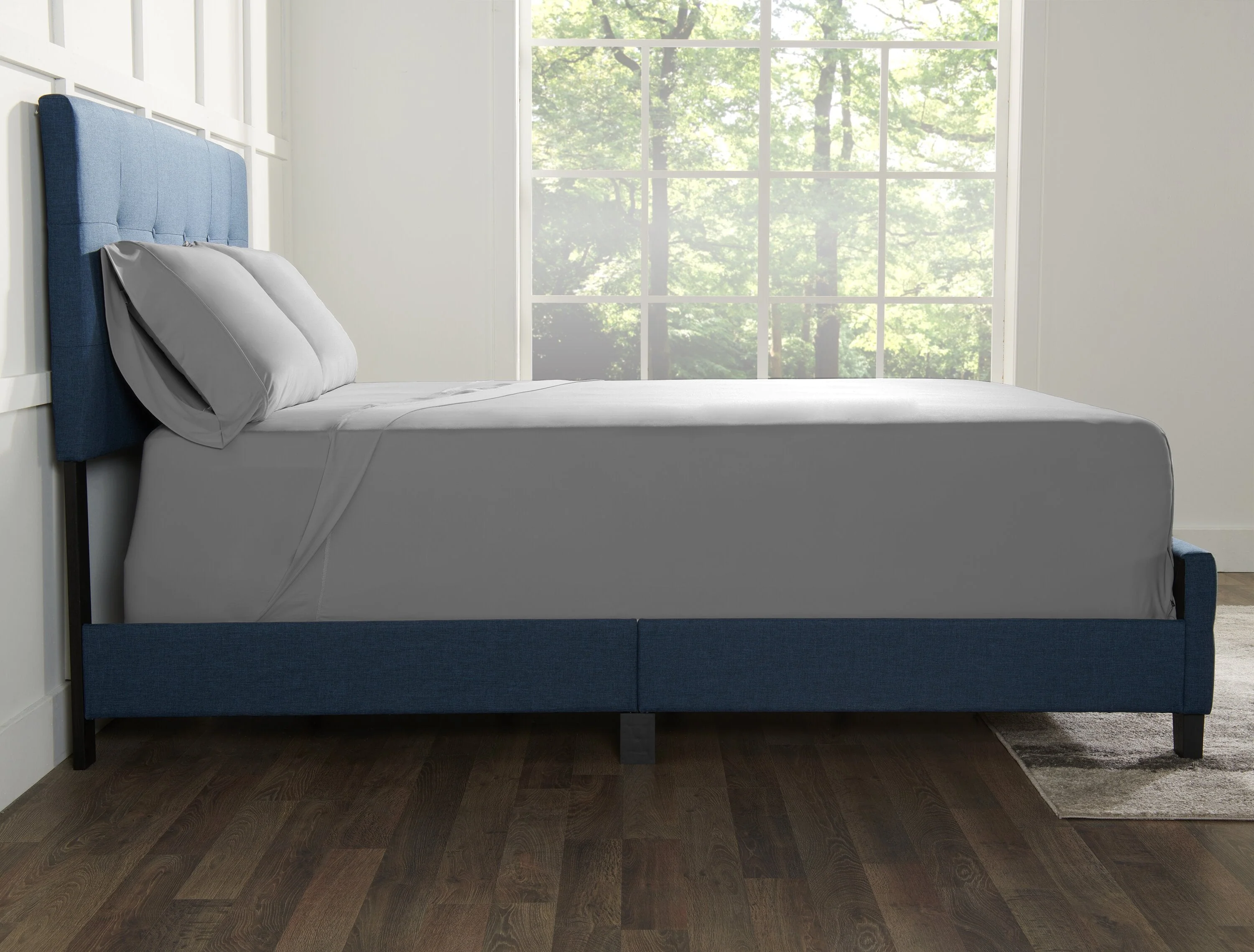 BEDGEAR Ver-Tex™ Performance 5-Piece King Split Sheet Set - Light Grey - Image 8