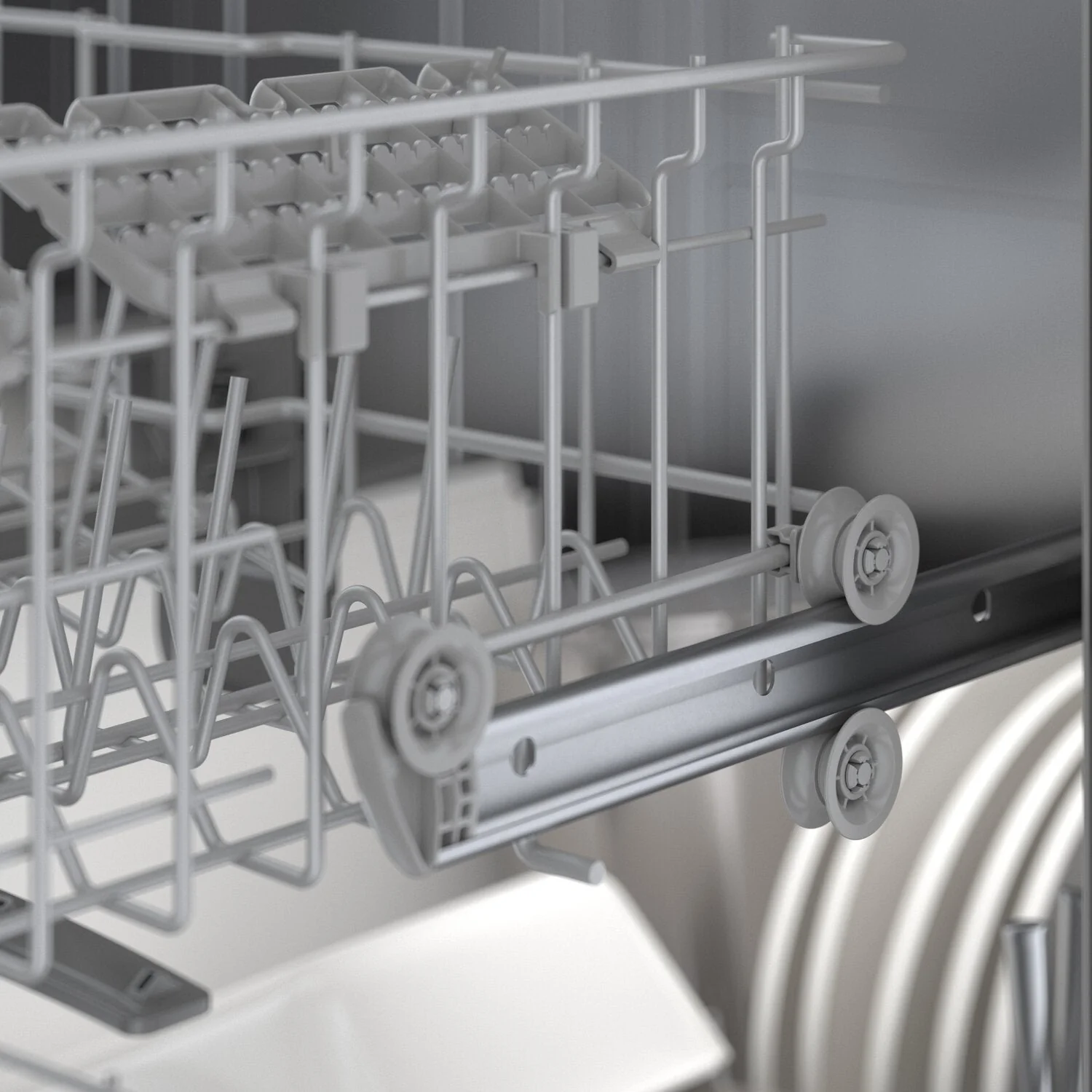 Bosch 100 Series Smart Dishwasher with PrecisionWash® and PureDry® - SHE3AEM2N - Image 10