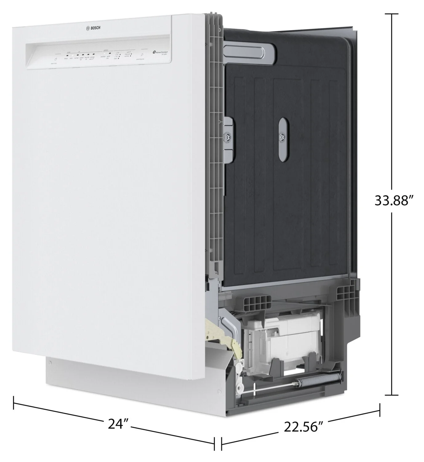Bosch 100 Series Smart Dishwasher with PrecisionWash® and PureDry® - SHE3AEM2N - Image 12