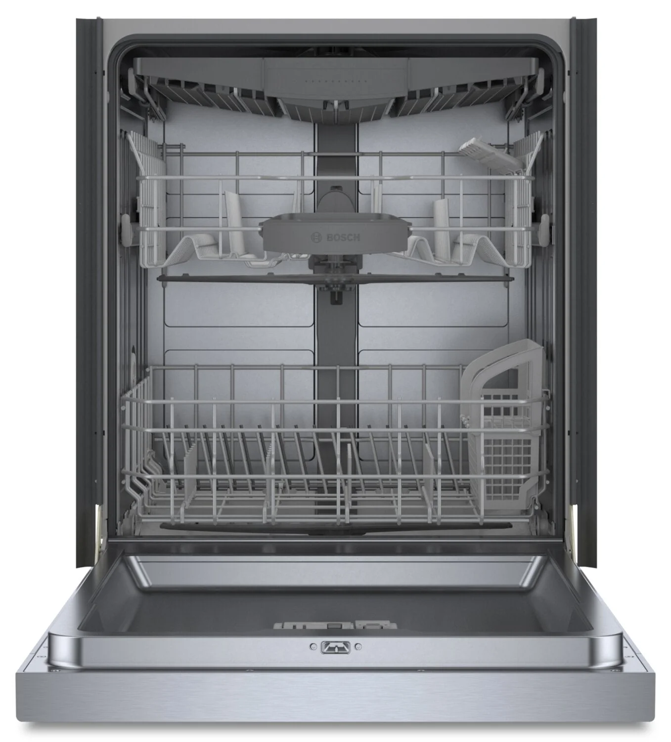 Bosch 100 Series Smart Dishwasher with PrecisionWash® and Third Rack - SHE5AE75N - Image 3