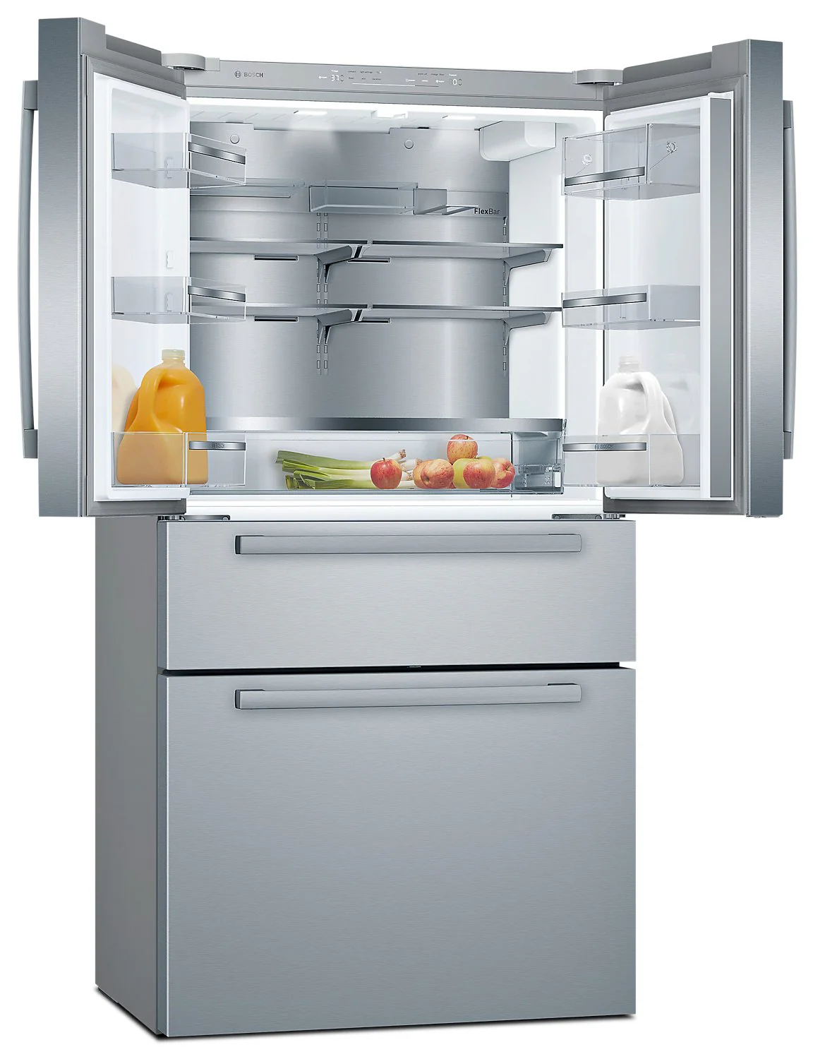 Bosch 21 Cu. Ft. 800 Series French-Door Refrigerator - B36CL80SNS - Image 4
