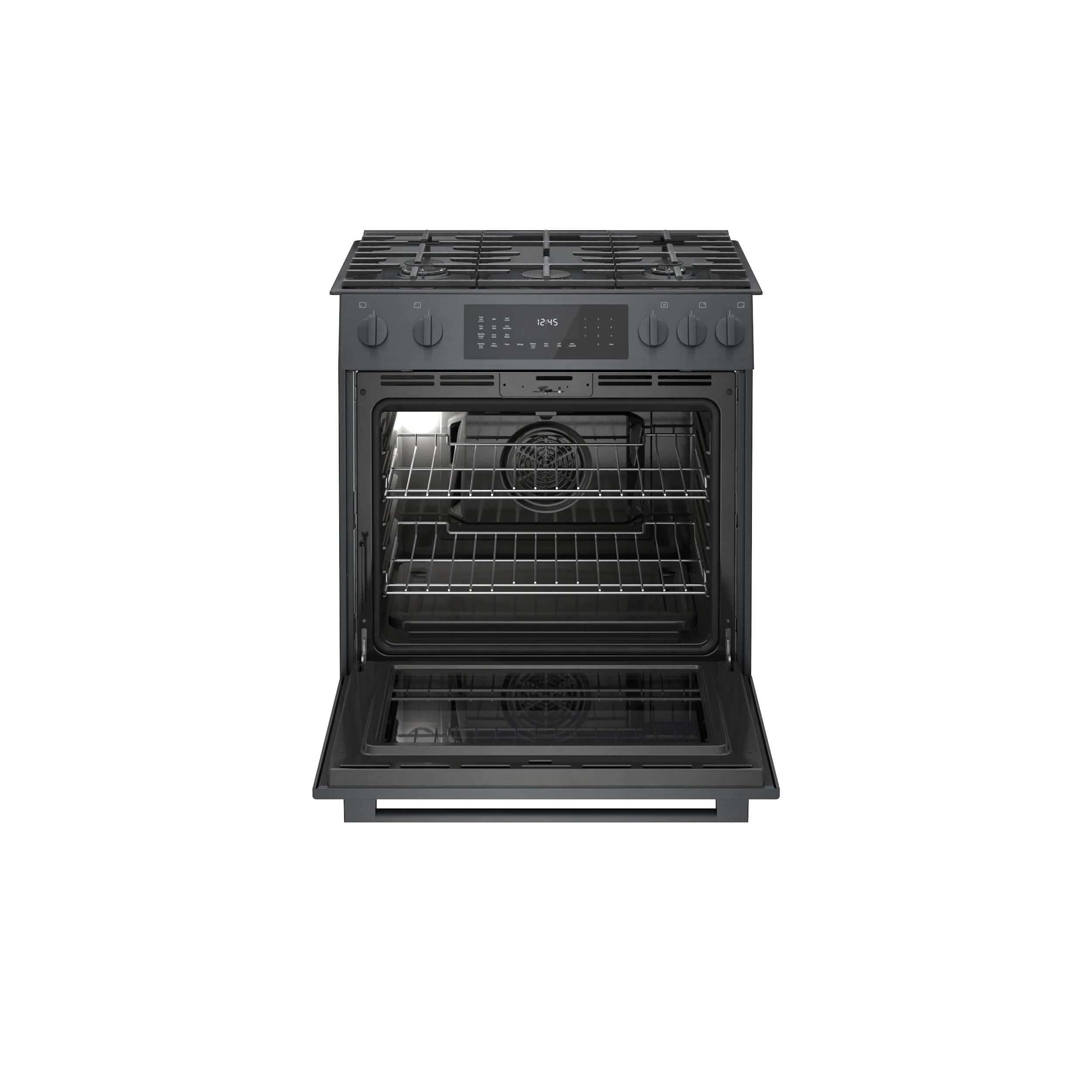 Bosch 30" Black Stainless Steel Full Gas Slide-In Range - HGI8046UC - Image 3