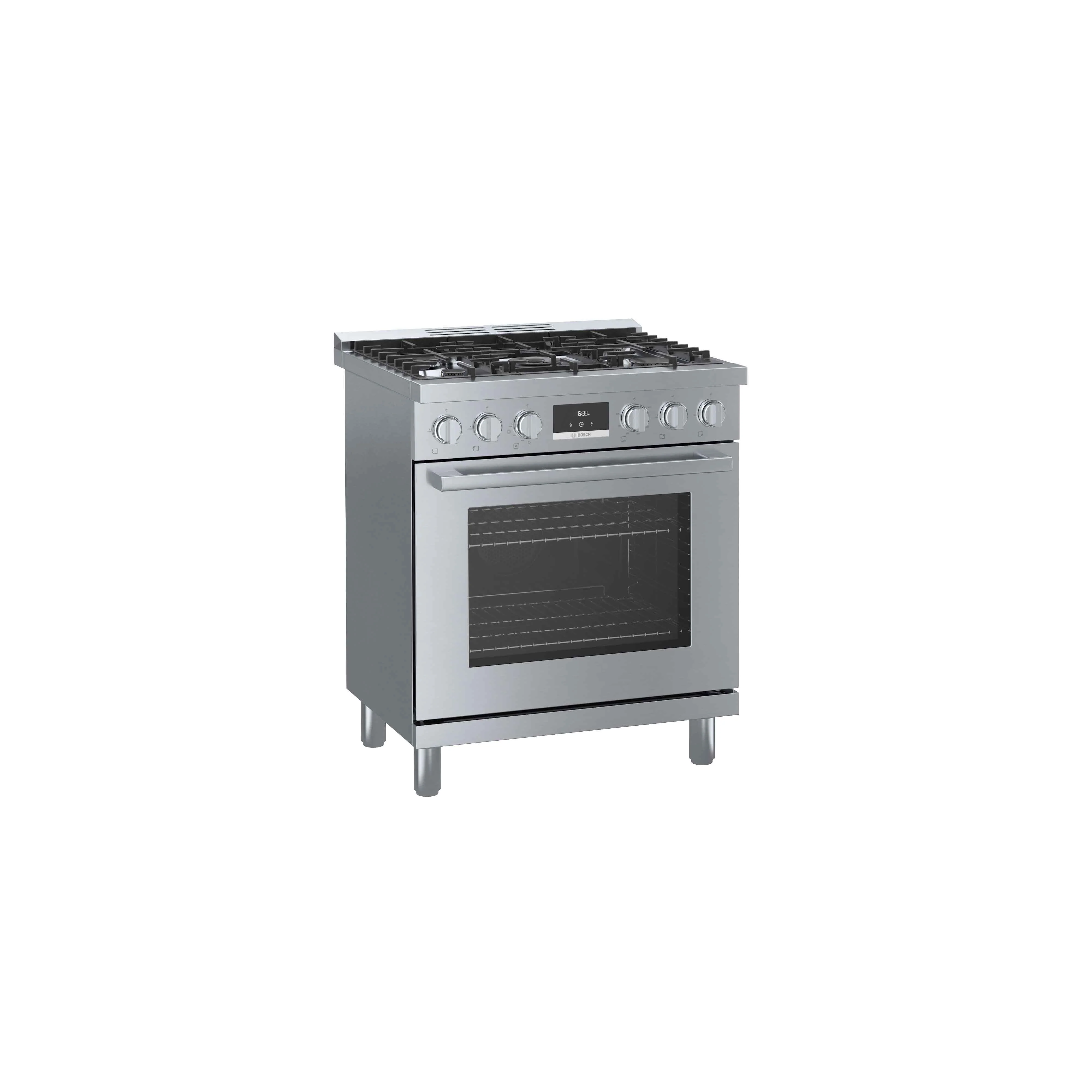 Bosch 30" Industrial Style Gas Range Stainless Steel - HGS8055UC - Image 9