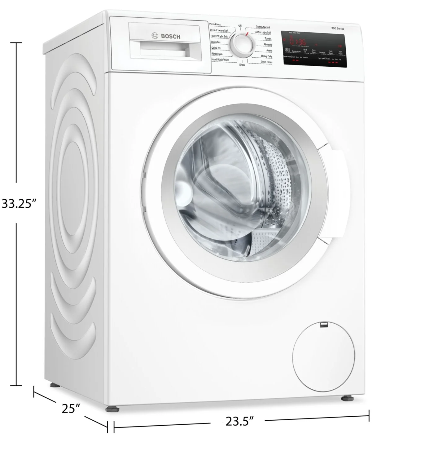 Bosch 300 Series 2.2 Cu. Ft. Compact Front-Load Washer - WGA12400UC - Image 5