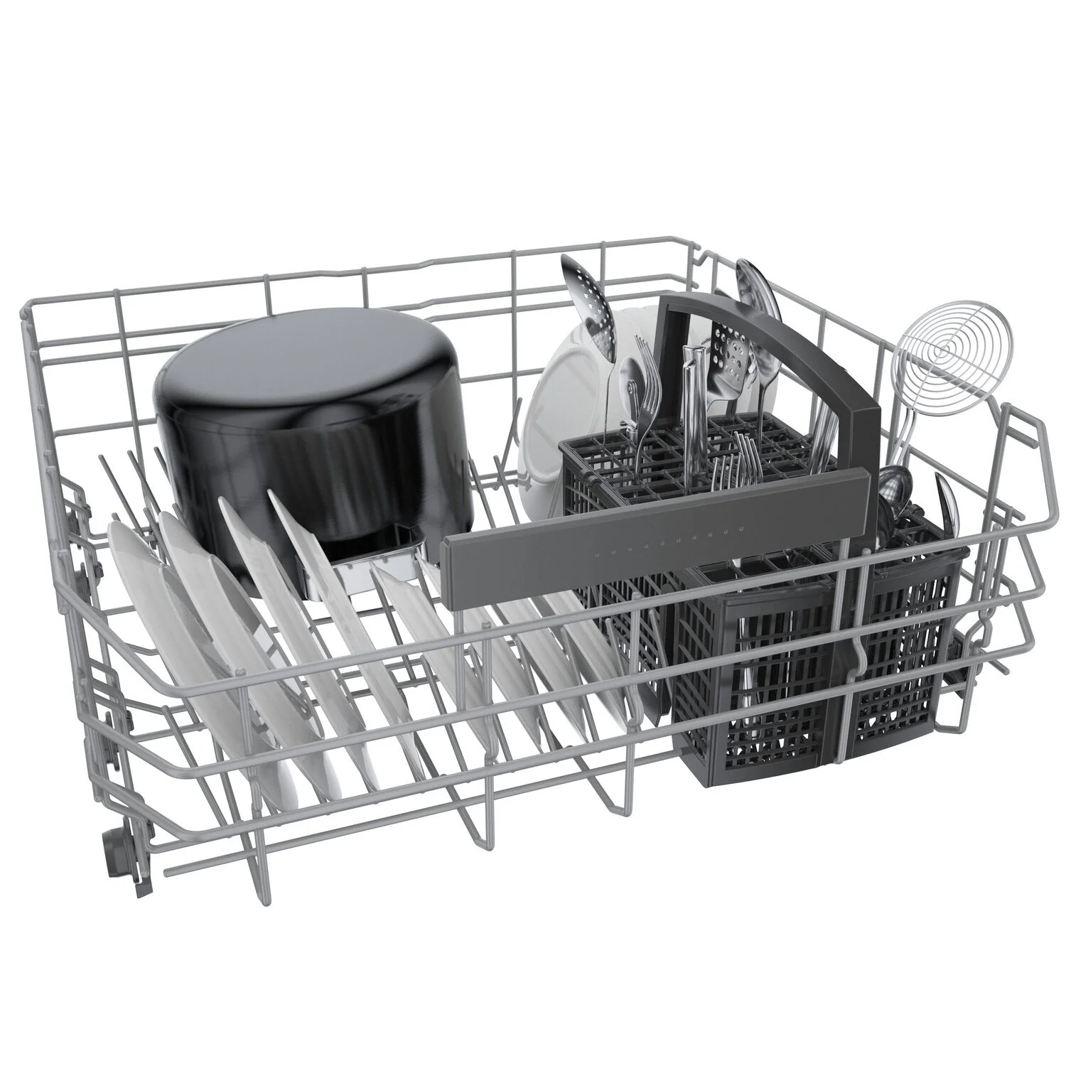 Bosch 300 Series 24" Dishwasher with Third Rack - SHE53B75UC - Image 4