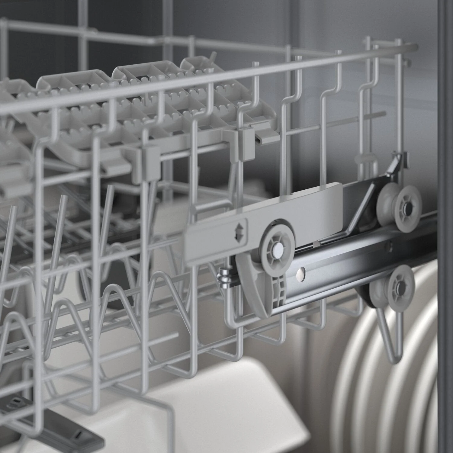 Bosch 300 Series Panel-Ready Smart Dishwasher with PureDry® and Third Rack - SHV53CM3N - Image 4