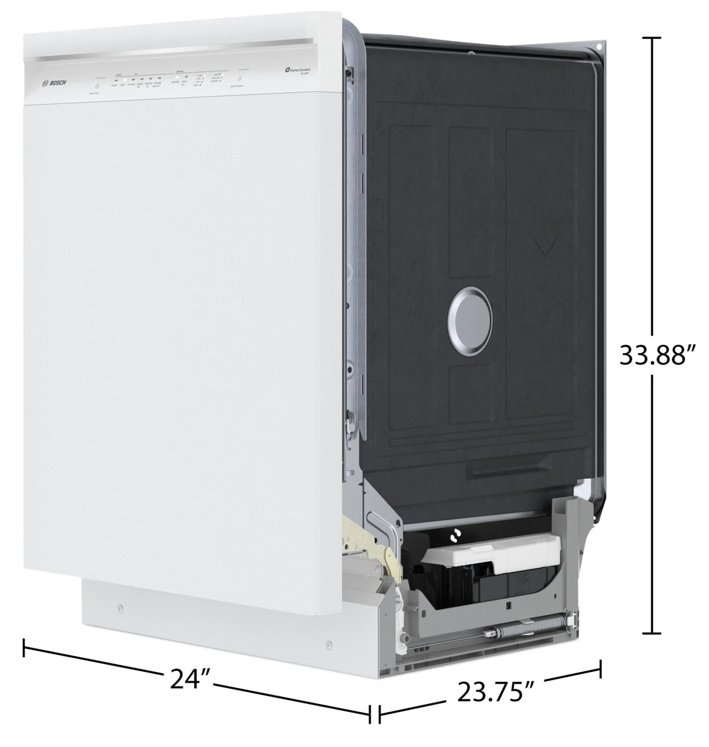 Bosch 300 Series Smart Dishwasher with PureDry® and Third Rack - SHE53C82N - Image 9