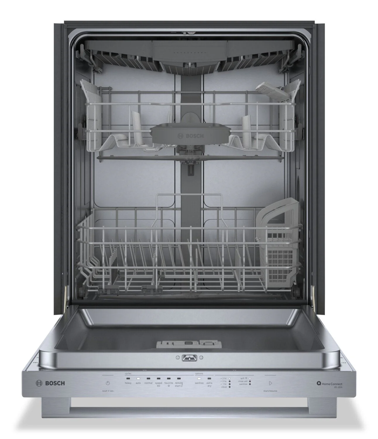Bosch 300 Series Smart Dishwasher with PureDry® and Third Rack - SHX53CM5N - Image 3