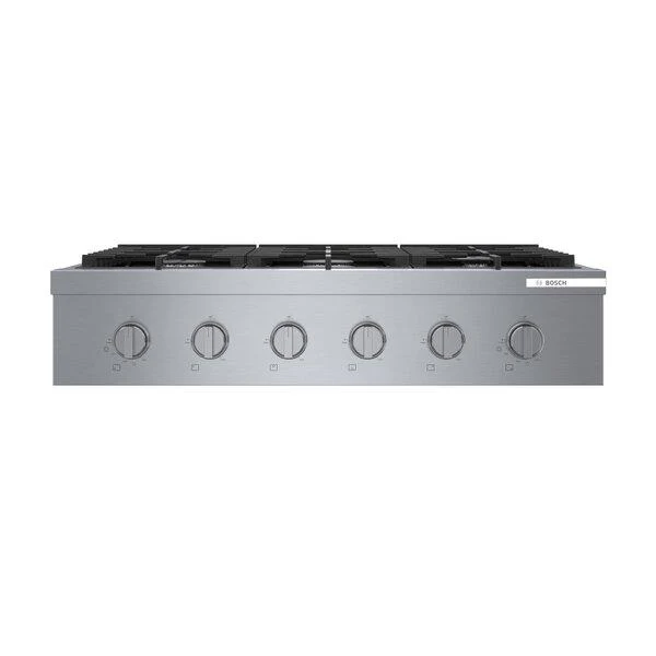 Bosch 800 Series 36" 6-Burner Gas Rangetop - RGM8658UC - Image 2