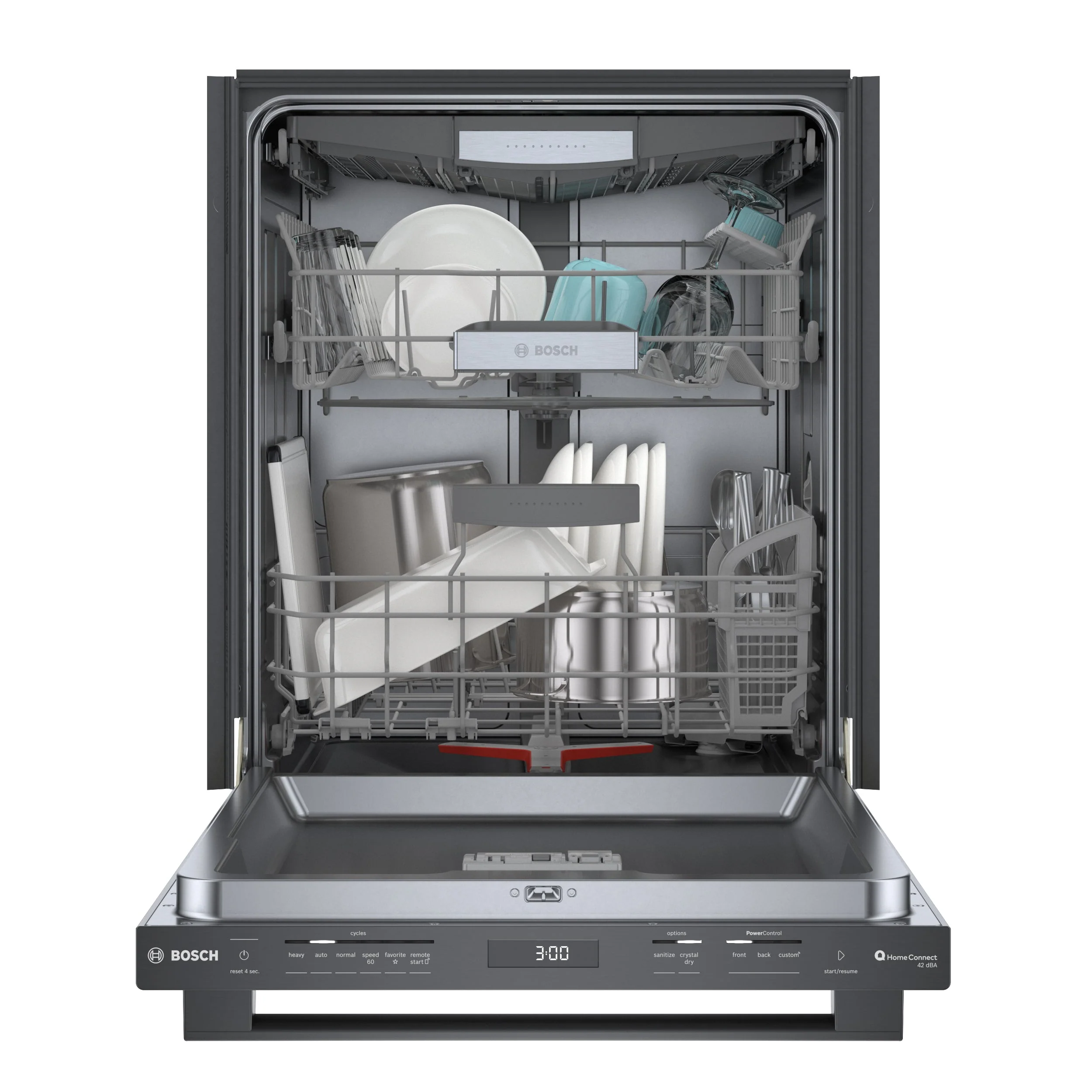 Bosch 800 Series Smart Dishwasher with CrystalDry™ and Third Rack - SHX78CM4N - Image 11