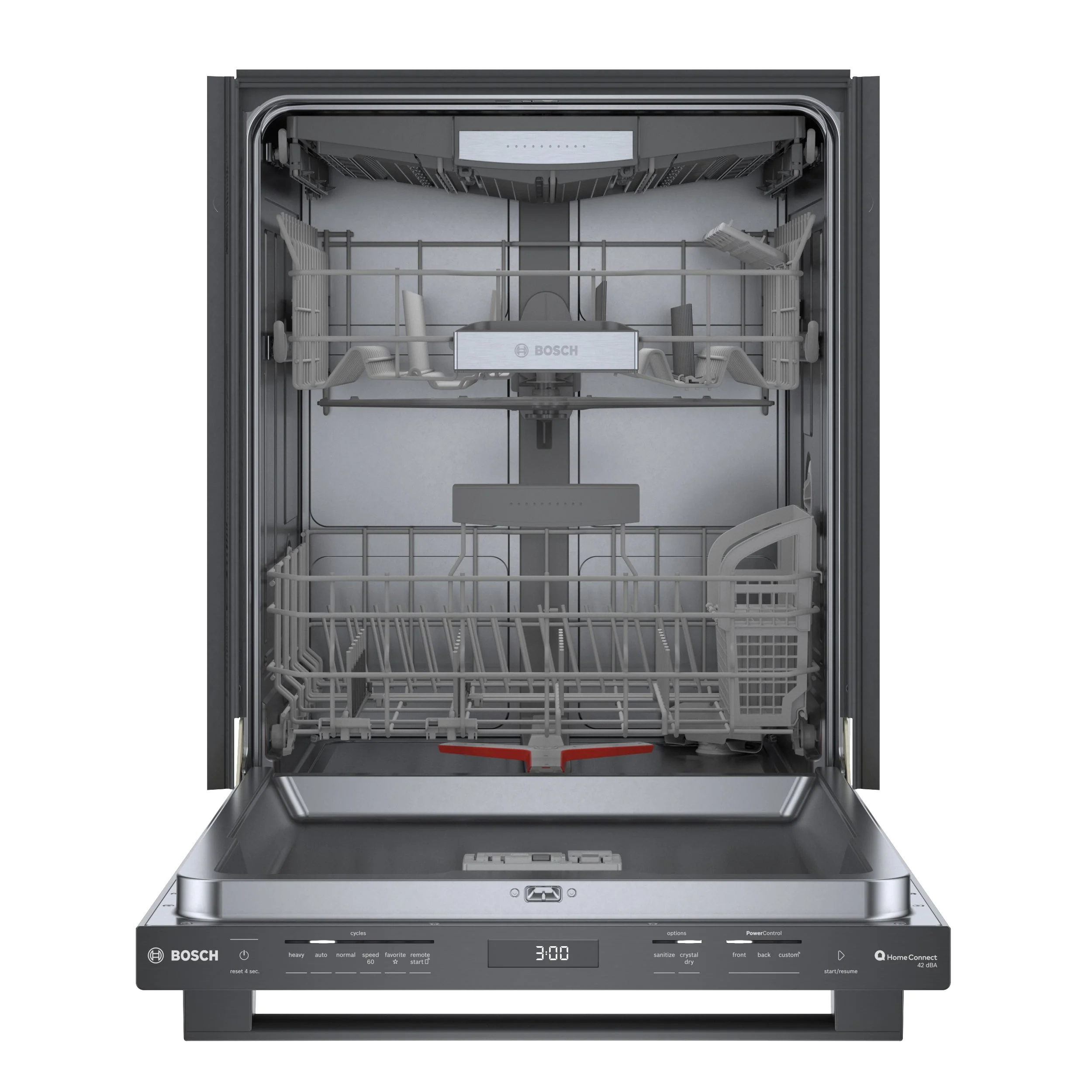 Bosch 800 Series Smart Dishwasher with CrystalDry™ and Third Rack - SHX78CM4N - Image 3