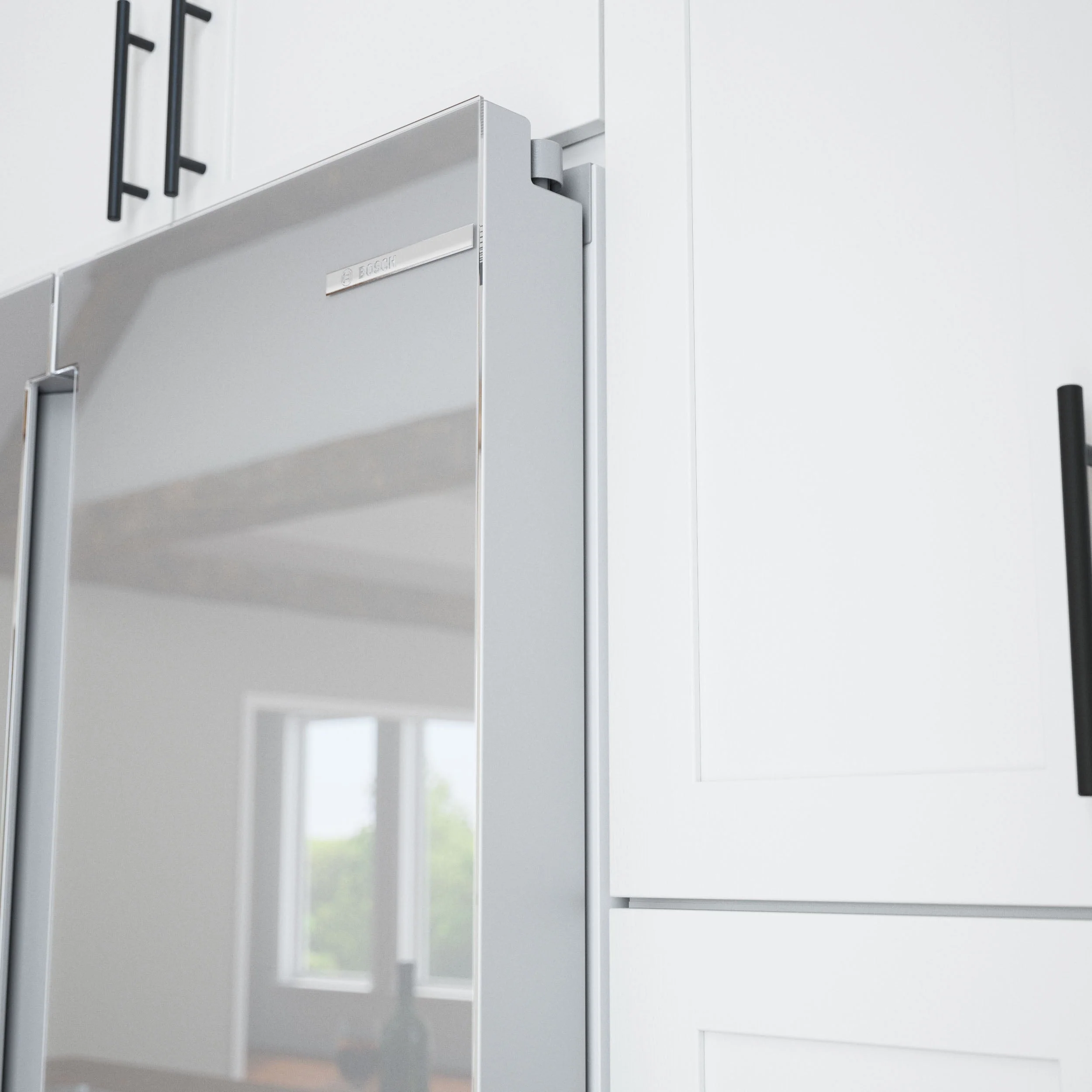 Bosch Stainless Steel Counter Depth French Door Refrigerator with Wine Drawer (21.2 Cu.Ft) - B36CL81ENG - Image 4
