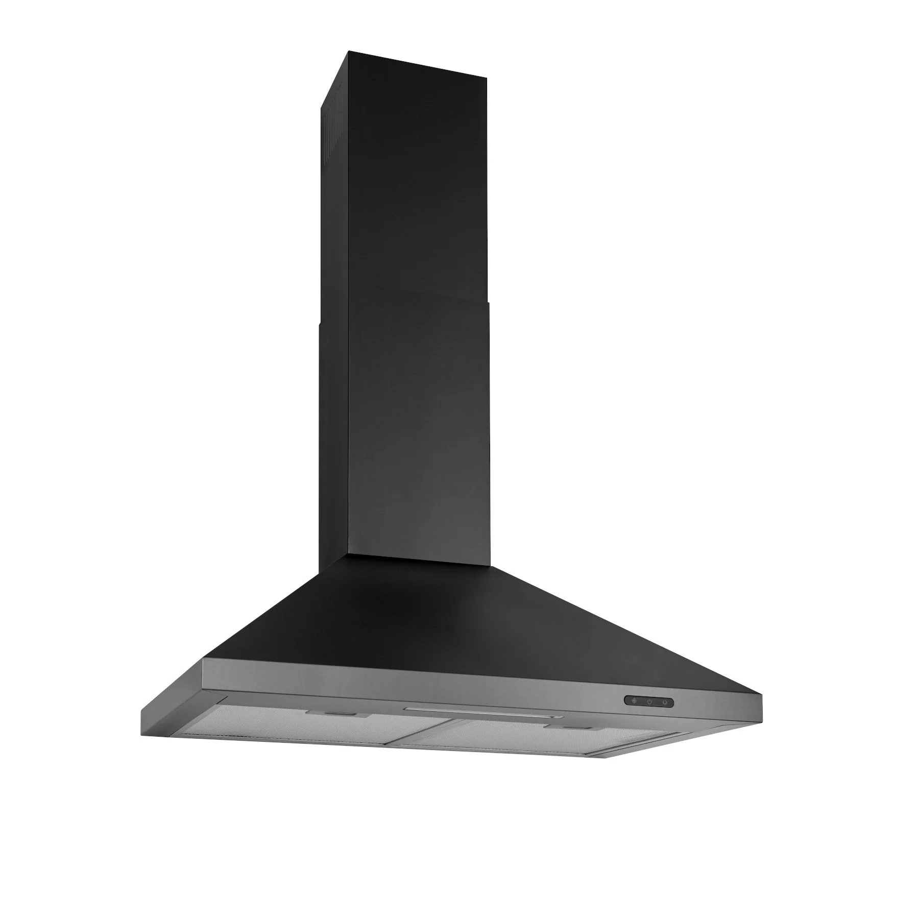 Broan Black Stainless Steel 30" 400 CFM Pyramidal Chimney Range Hood - EW4830BLS - Image 5